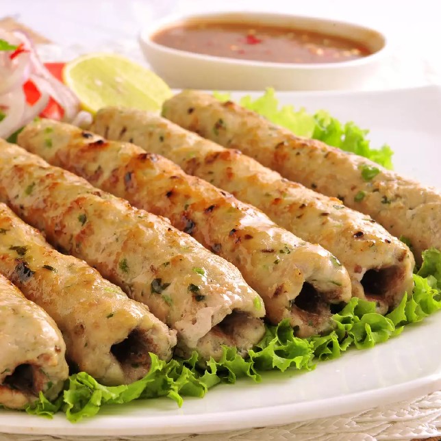  Chicken Seekh Kebab 